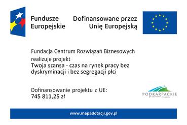 „Twoja szansa – czas na rynek pracy bez dyskryminacji i bez segregacji płci”