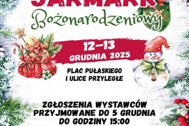 VIII Leski Jarmark Bożonarodzeniowy – zapraszamy wystawców!