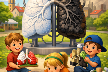 „Moje własne czyste płuca – replika sztucznych płuc”