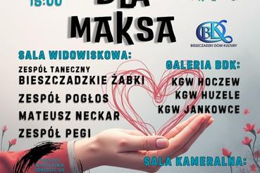 Razem dla Maksa - koncert charytatywny w BDK