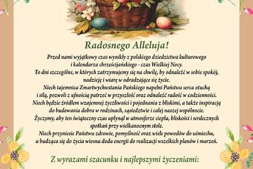 Wielkanocne życzenia od Burmistrza i Przewodniczącego Rady Miejskiej